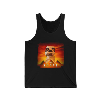 The Teefy Unisex Tank Top: Mummy's Casual Charm
