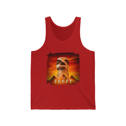 The Teefy Unisex Tank Top: Mummy's Casual Charm