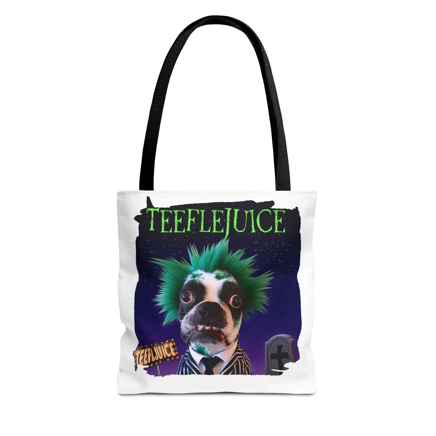Teeflejuice Tote: Spooky Style on the Go