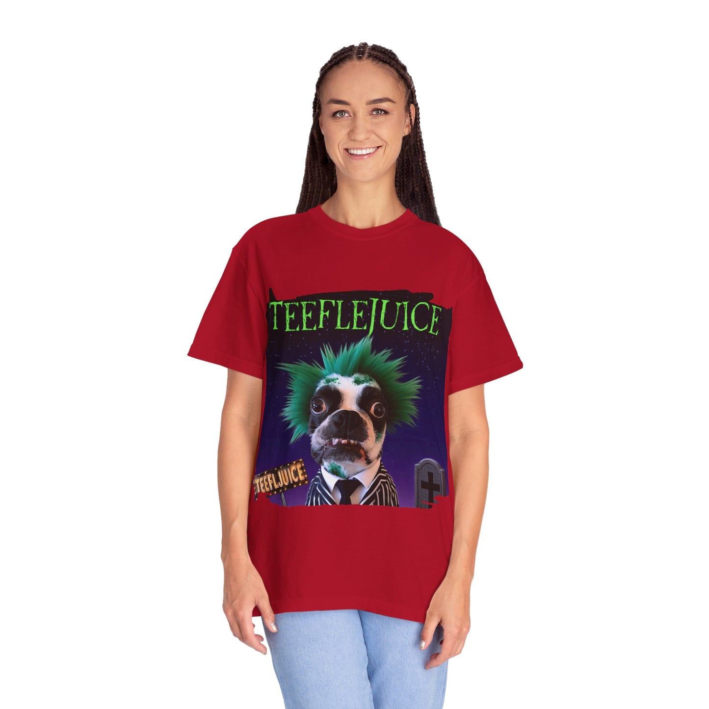 Teeflejuice Unisex T-Shirt: Stylishly Spooky Comfort
