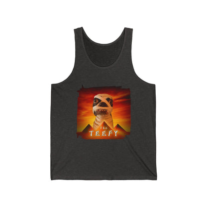 The Teefy Unisex Tank Top: Mummy's Casual Charm