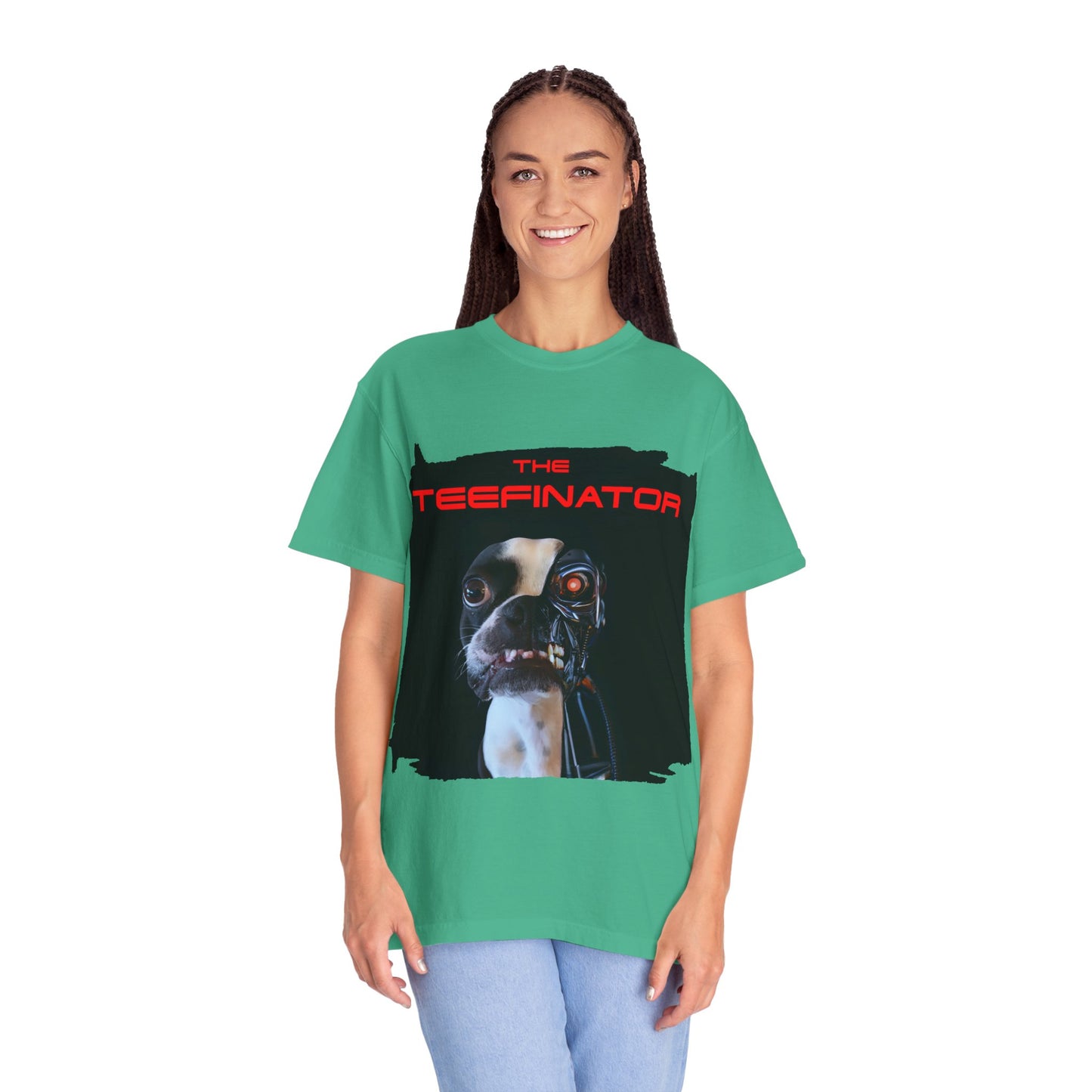 The Teefinator Unisex T-Shirt: Armor of Tomorrow