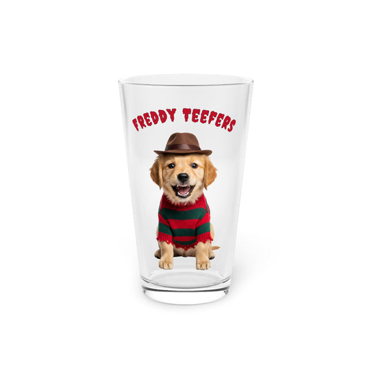 Golden Retriever Halloween Pint Glass – Freddy Teefers