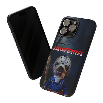 Masked Mischief: Jason Teefees Phone Case
