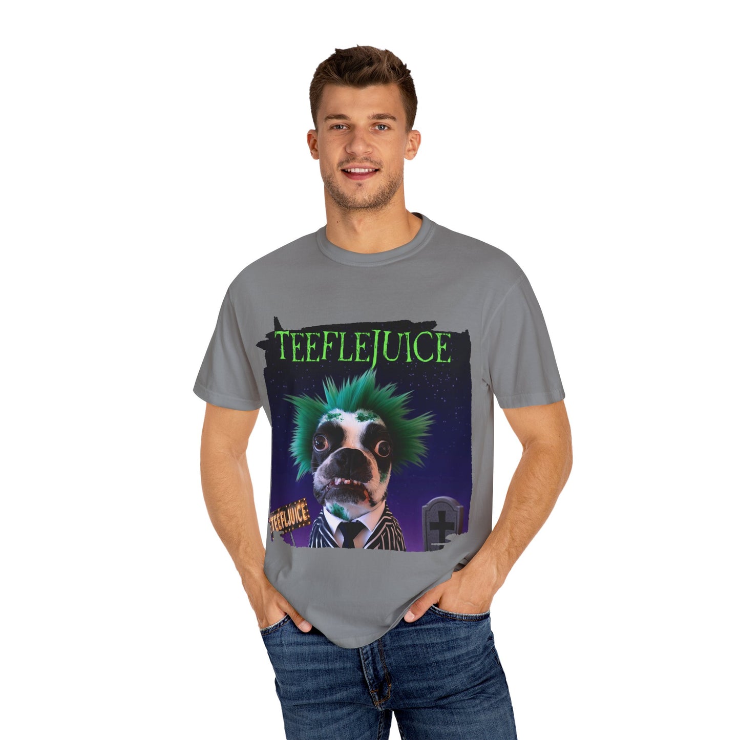 Teeflejuice Unisex T-Shirt: Stylishly Spooky Comfort