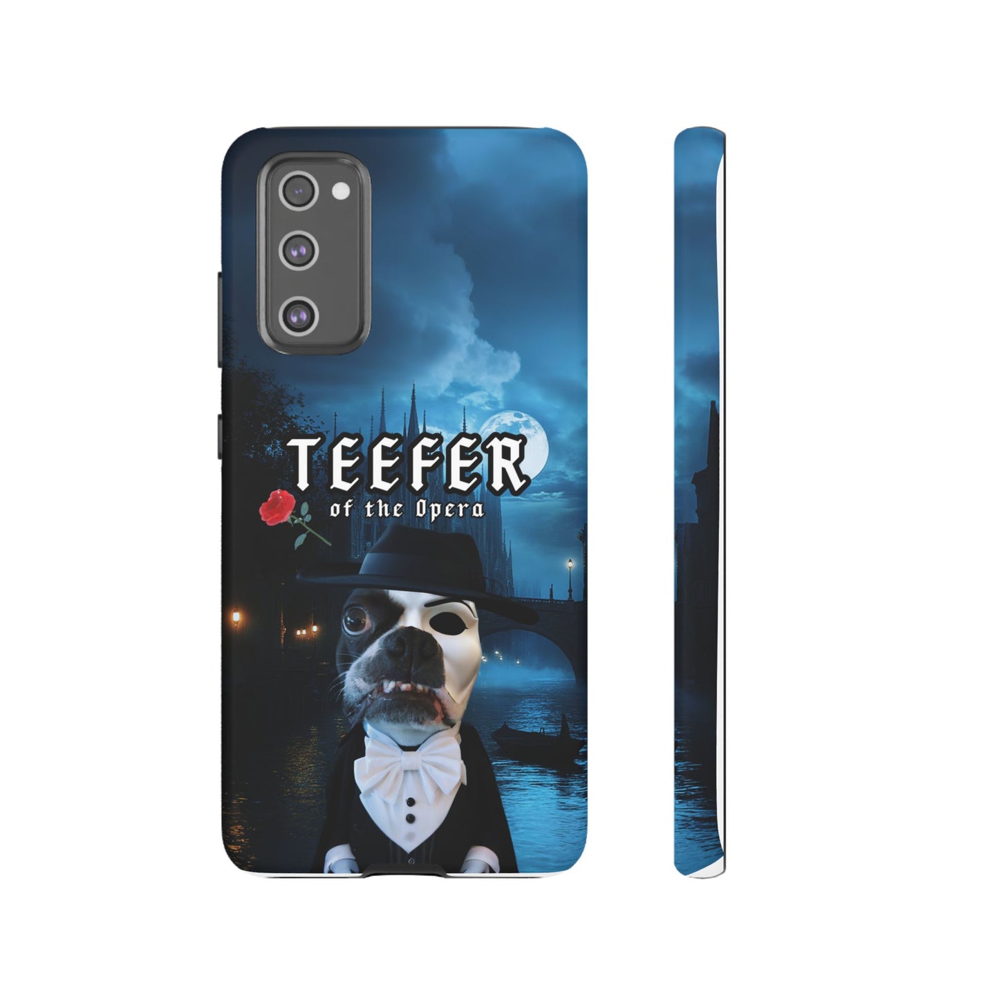 Teefer of the Opera Phone Case: Dramatic Elegance