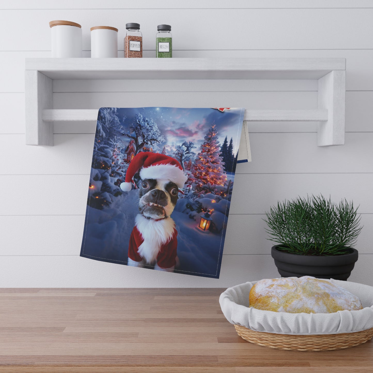 Santa Teef: A Towel Full of Holiday Charm