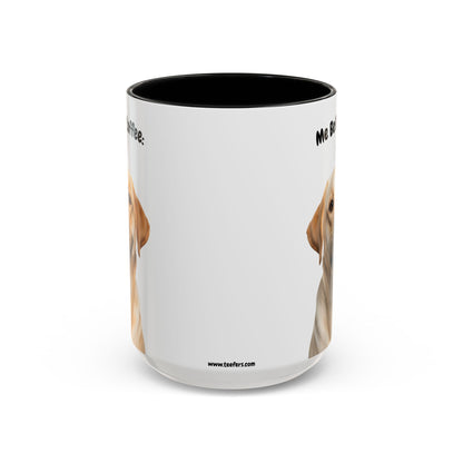 Funny Labrador Retriever Coffee Mug – Me Before Coffee / Me After Coffee – Cute Lab Teeth Design – Teefers Original