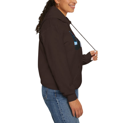 The Teefinator Unisex Pullover Hoodie: Cybernetic Comfort