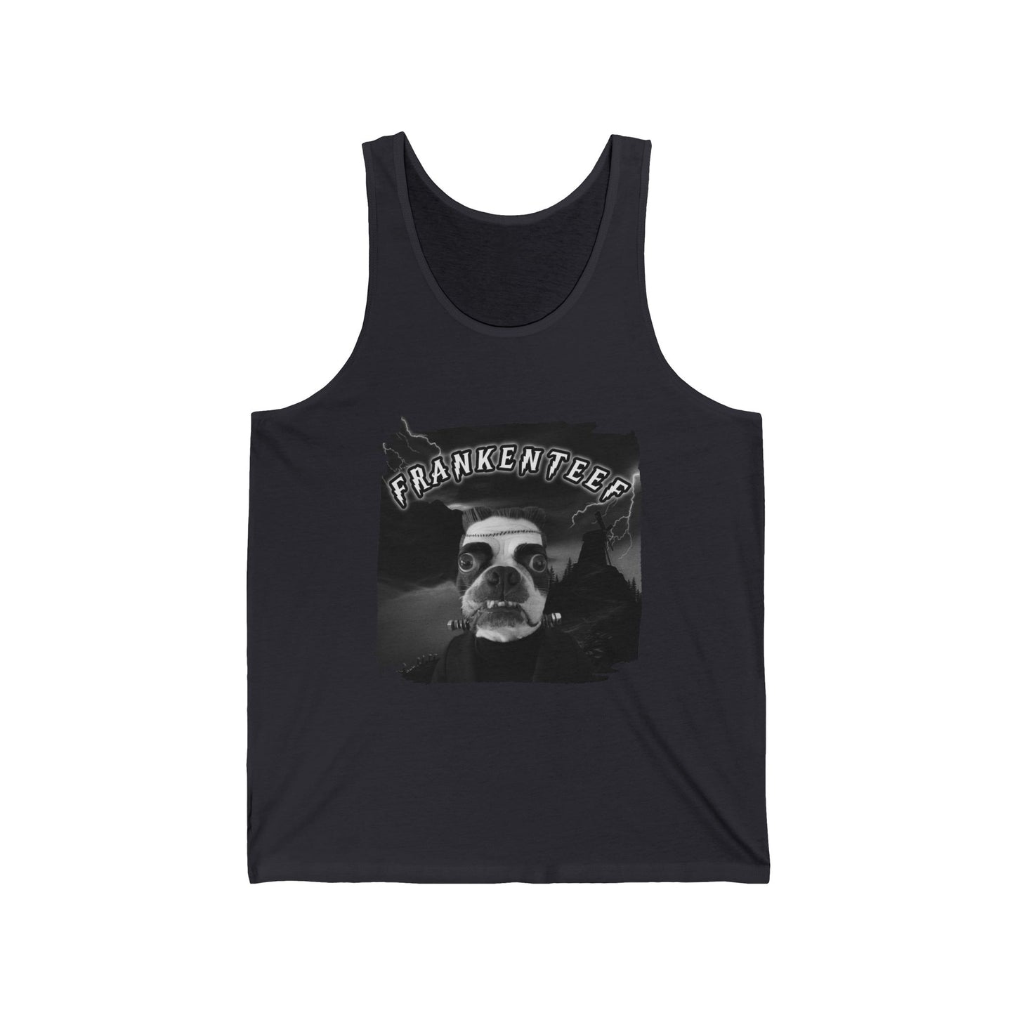 Frankenteef Unisex Tank Top: Monster Mash Casual