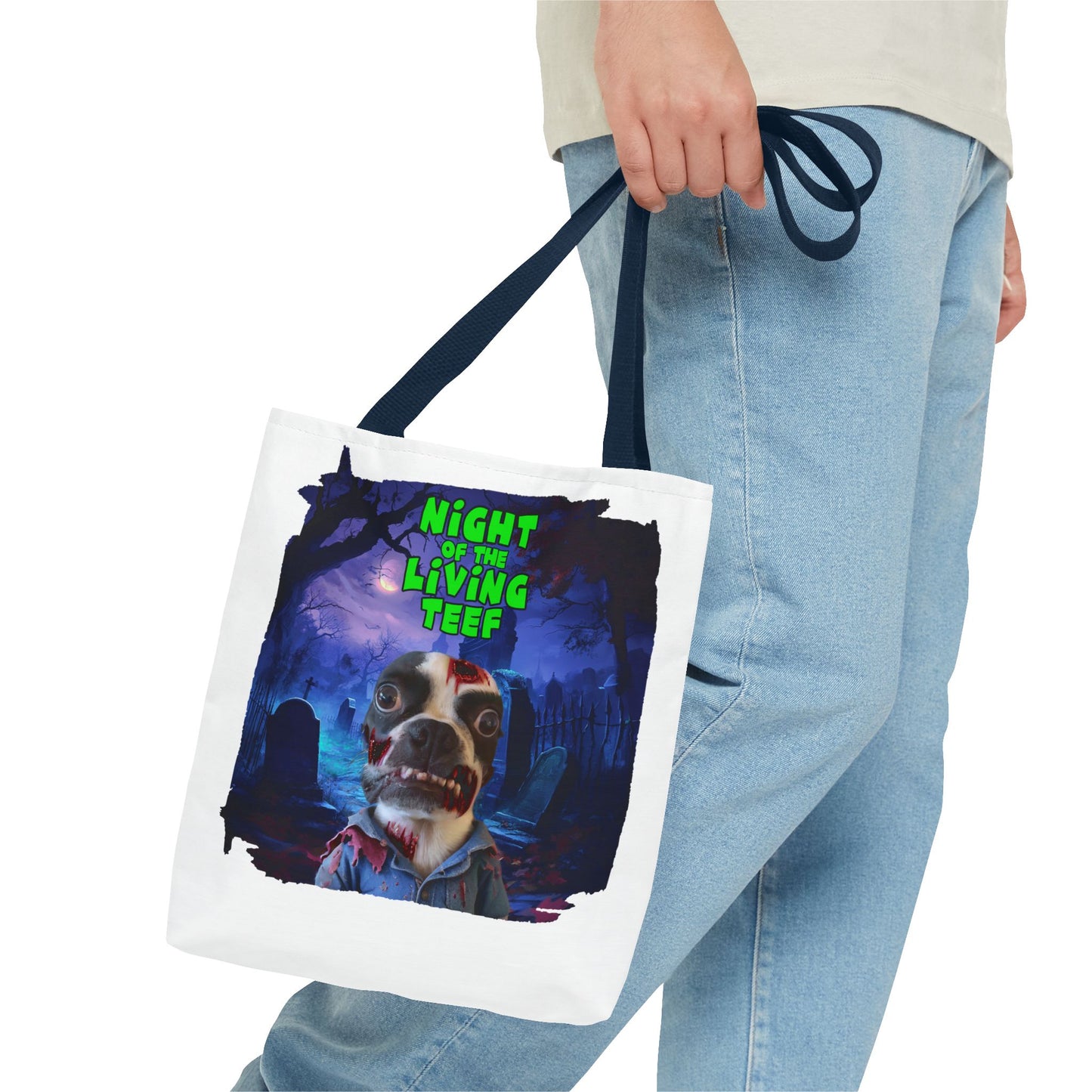 Night of the Living Teef Tote Bag: Zombie Carryall