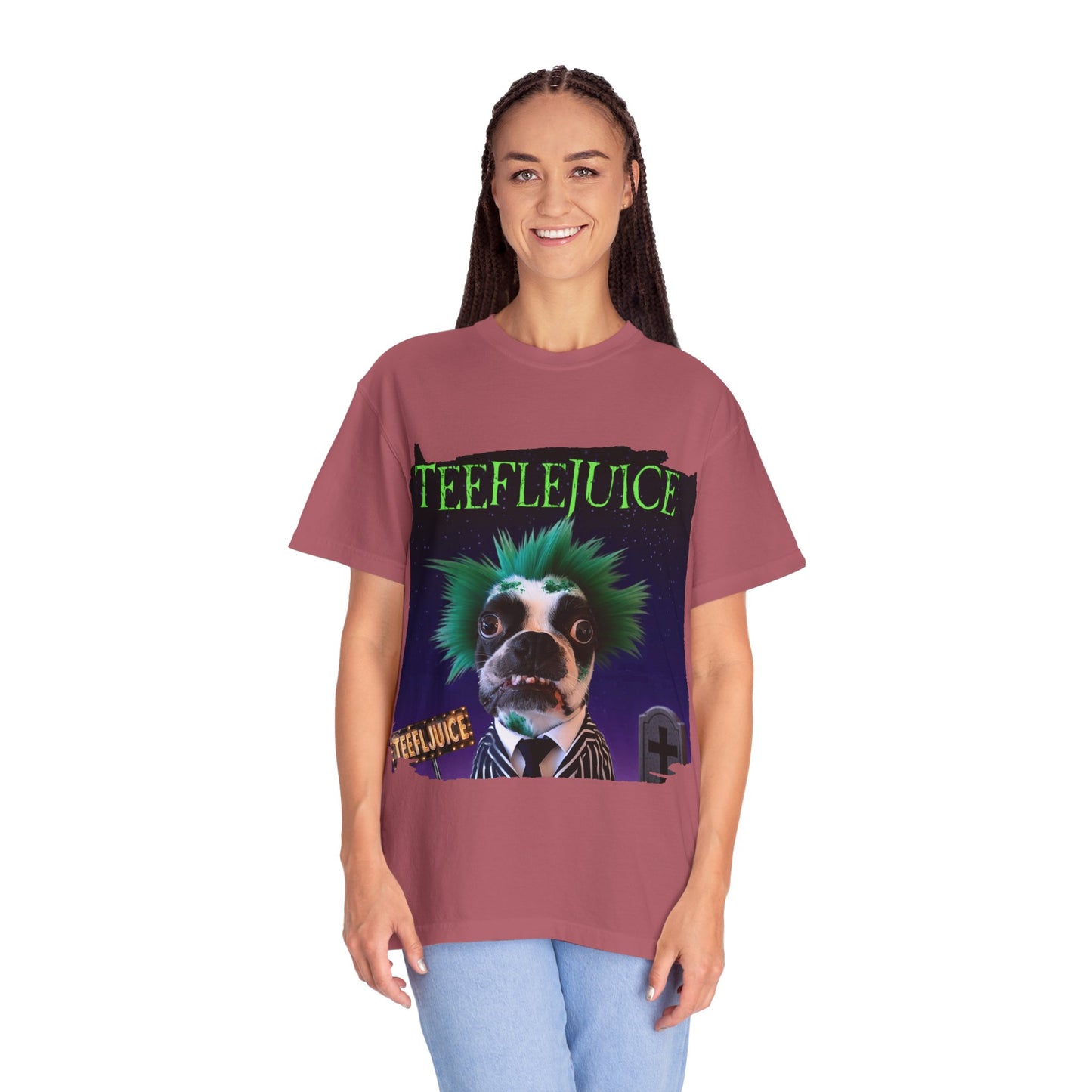 Teeflejuice Unisex T-Shirt: Stylishly Spooky Comfort