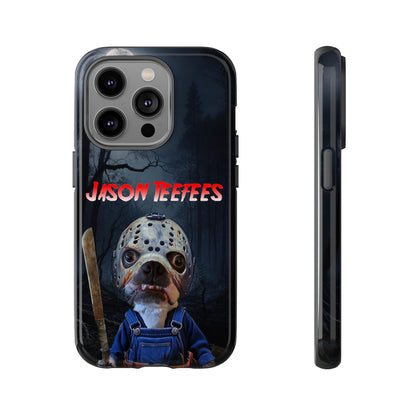 Masked Mischief: Jason Teefees Phone Case