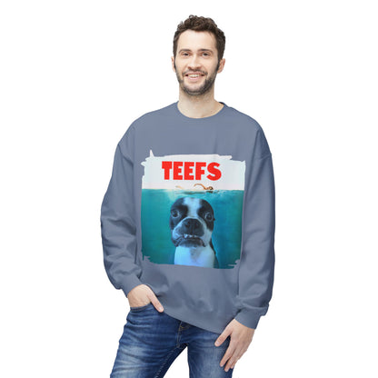 Teefs Crewneck Sweatshirt: Ocean Predator Comfort