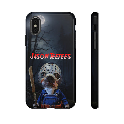 Masked Mischief: Jason Teefees Phone Case