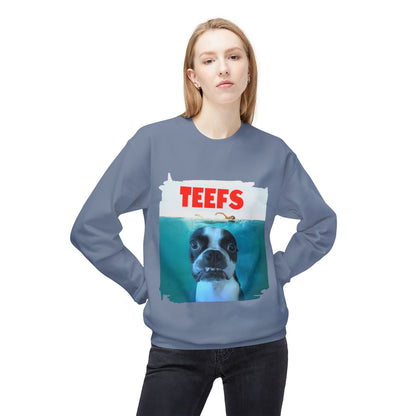 Teefs Crewneck Sweatshirt: Ocean Predator Comfort