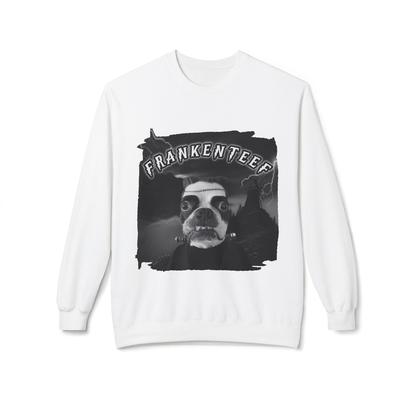 Frankenteef Crewneck Sweatshirt: Monster's Embrace