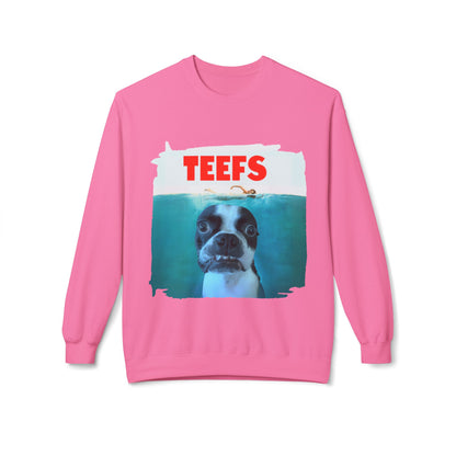 Teefs Crewneck Sweatshirt: Ocean Predator Comfort