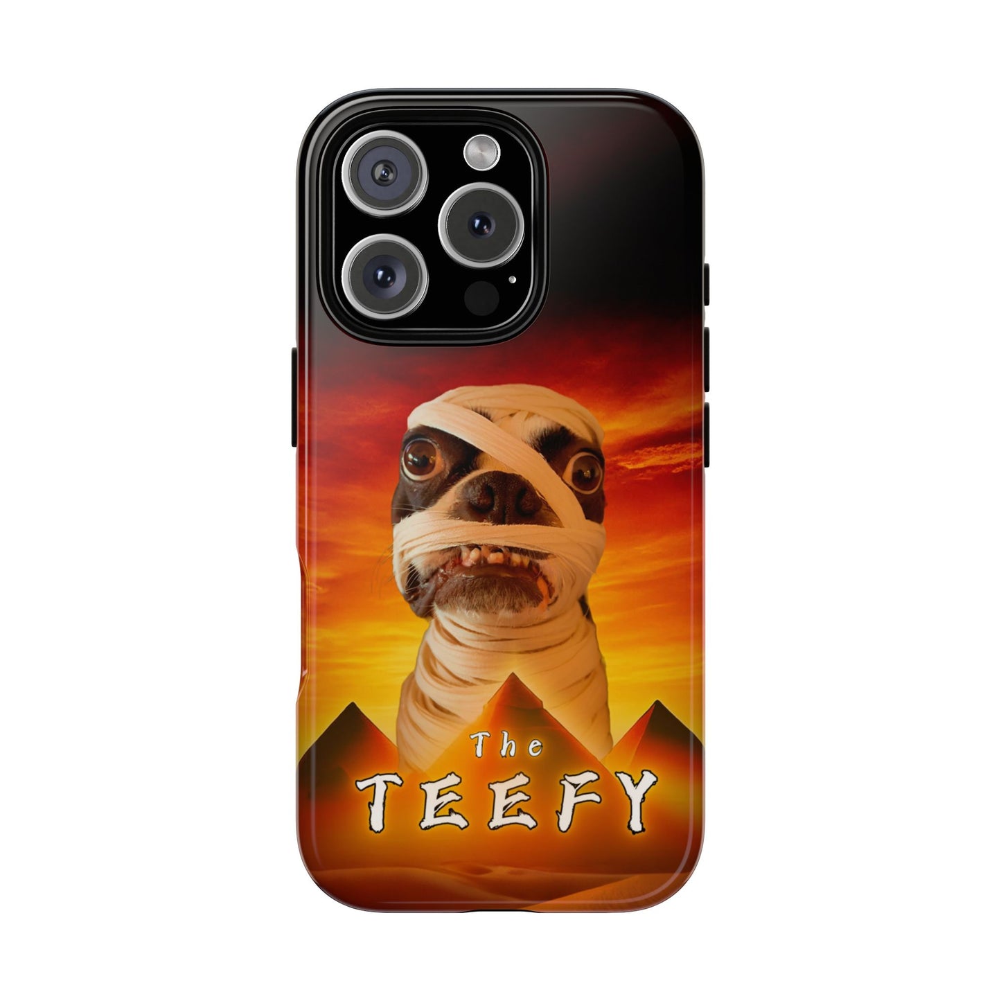 The Teefy Phone Case: Perfect for Teef and Classic Horror Enthusiasts