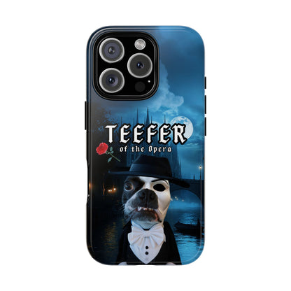 Teefer of the Opera Phone Case: Dramatic Elegance