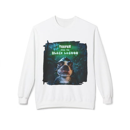 Teefer from the Black Lagoon Crewneck Sweatshirt: Lagoon Depths Comfort