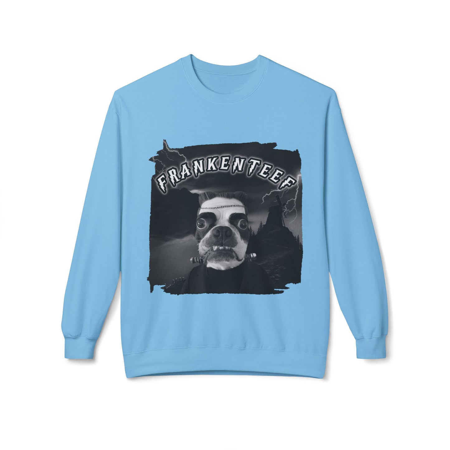 Frankenteef Crewneck Sweatshirt: Monster's Embrace