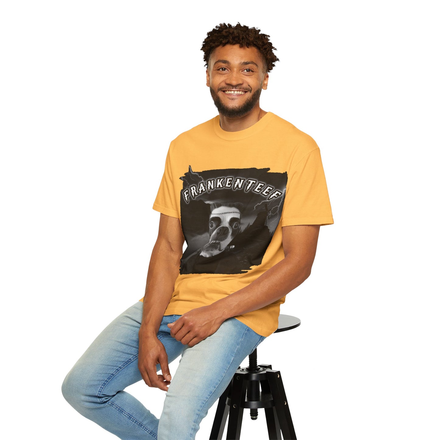 Frankenteef Unisex T-Shirt: Classic Monster Charm
