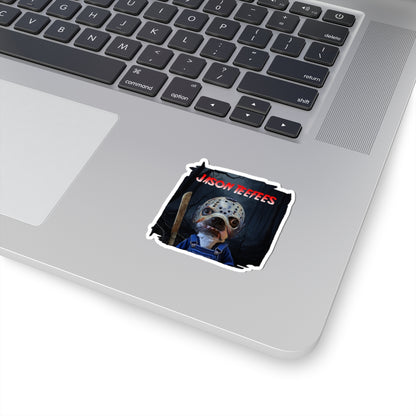 Jason Teefees Sticker: Lakeside Fright Fest