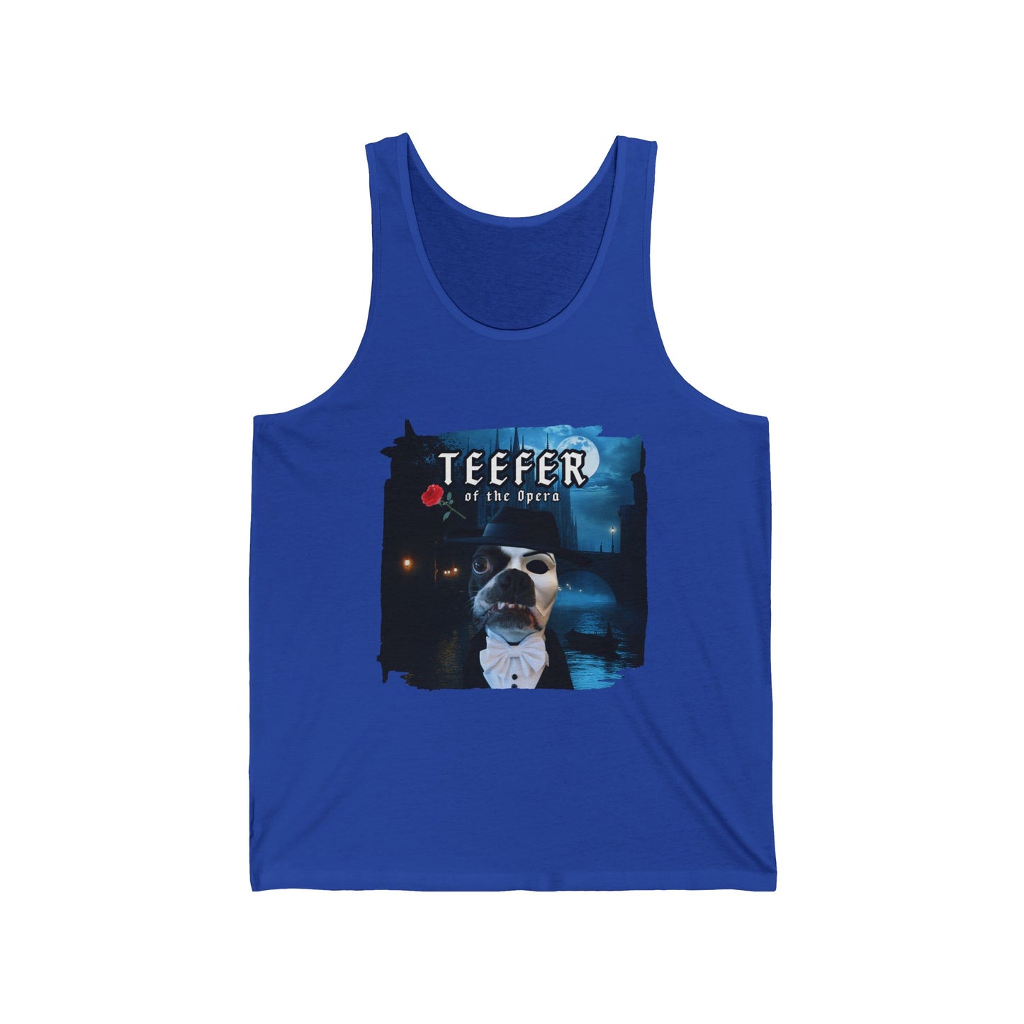Teefer of the Opera Unisex Tank Top: Stage Presence Wear