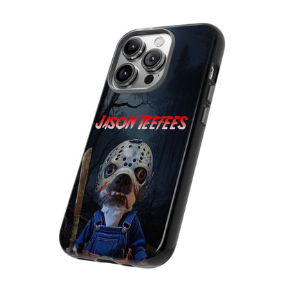 Masked Mischief: Jason Teefees Phone Case