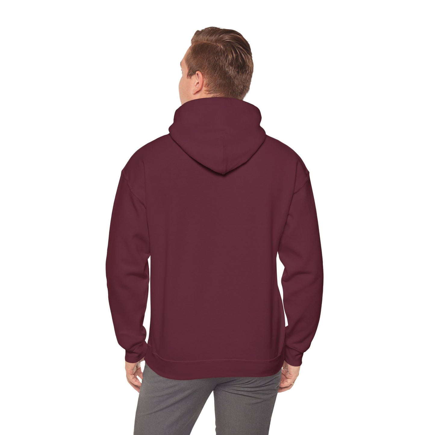 The Teefinator Unisex Pullover Hoodie: Cybernetic Comfort