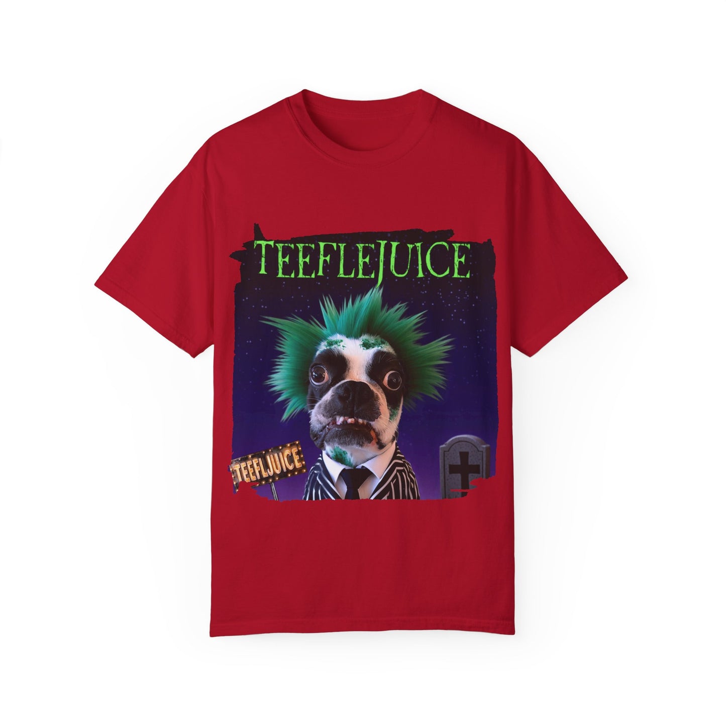 Teeflejuice Unisex T-Shirt: Stylishly Spooky Comfort