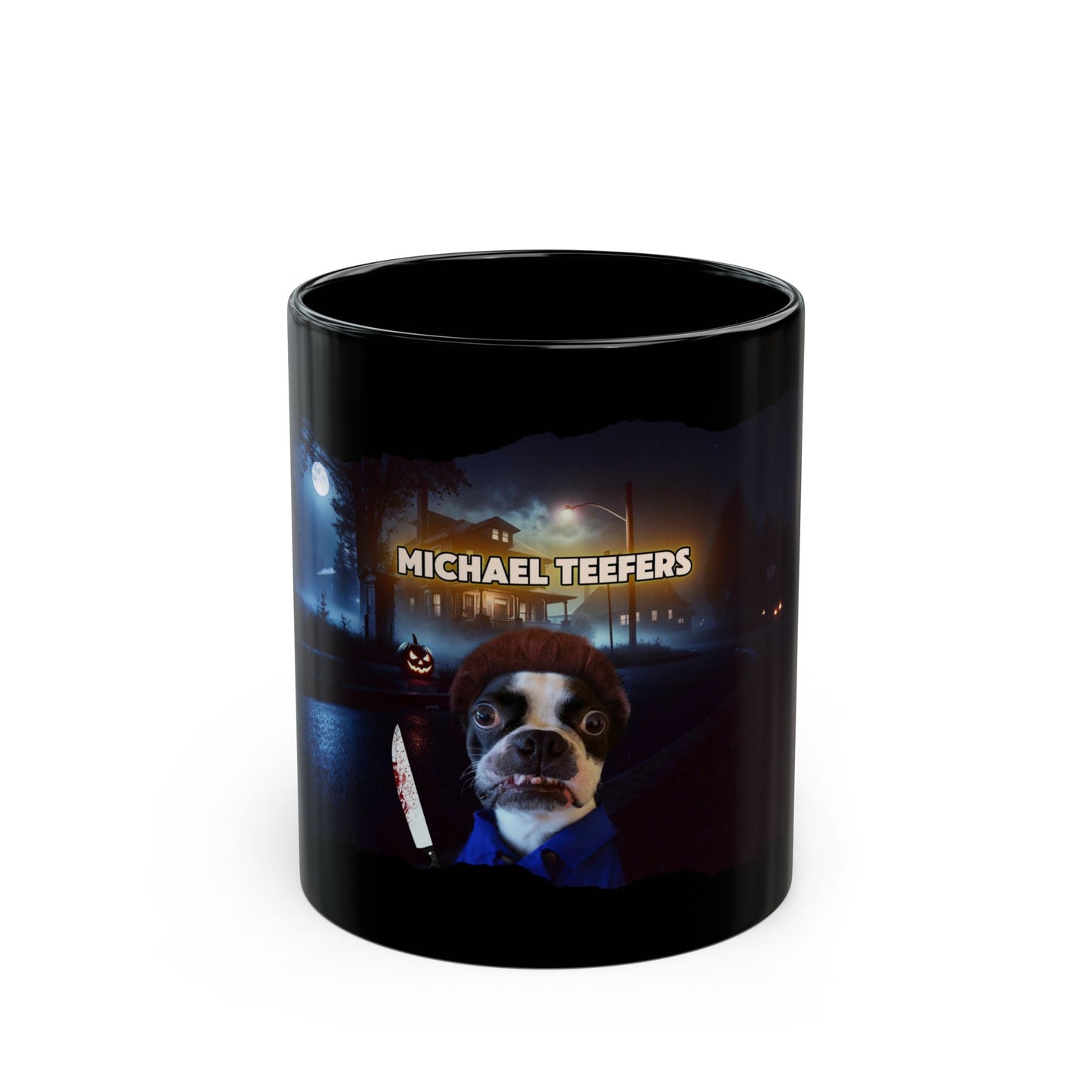 Michael Teefers Coffee Mug – Sip with a Slasher Twist