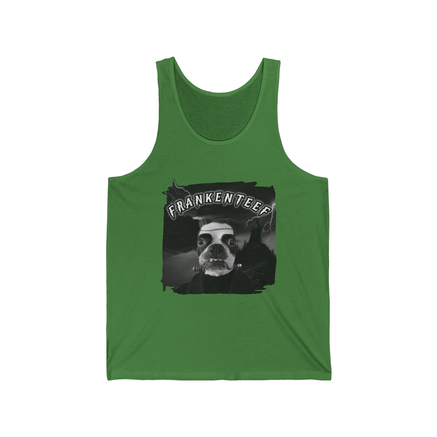 Frankenteef Unisex Tank Top: Monster Mash Casual