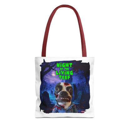 Night of the Living Teef Tote Bag: Zombie Carryall