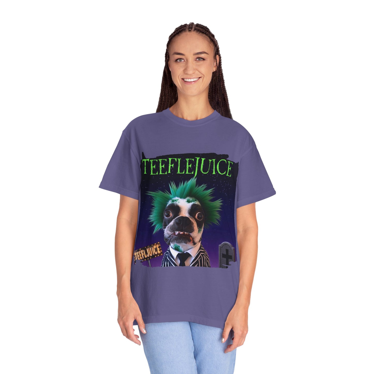 Teeflejuice Unisex T-Shirt: Stylishly Spooky Comfort