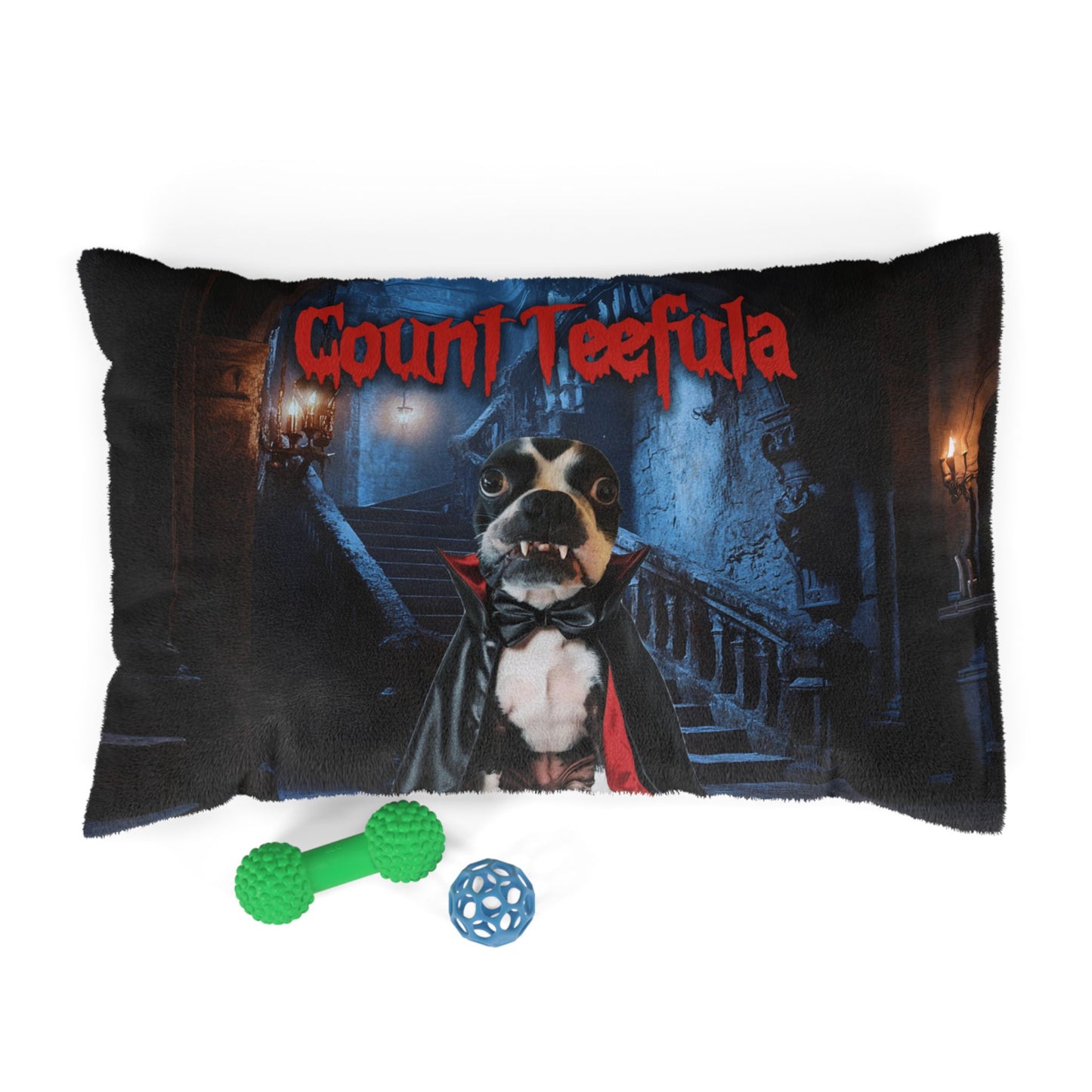 Count Teefula's Castle Comfort Dog Bed