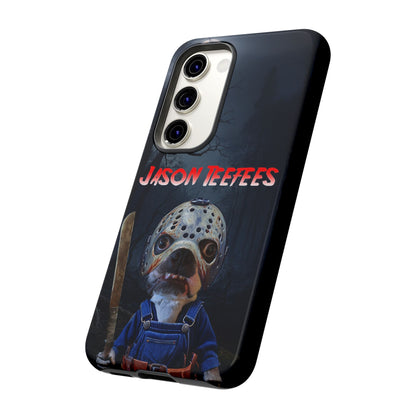 Masked Mischief: Jason Teefees Phone Case