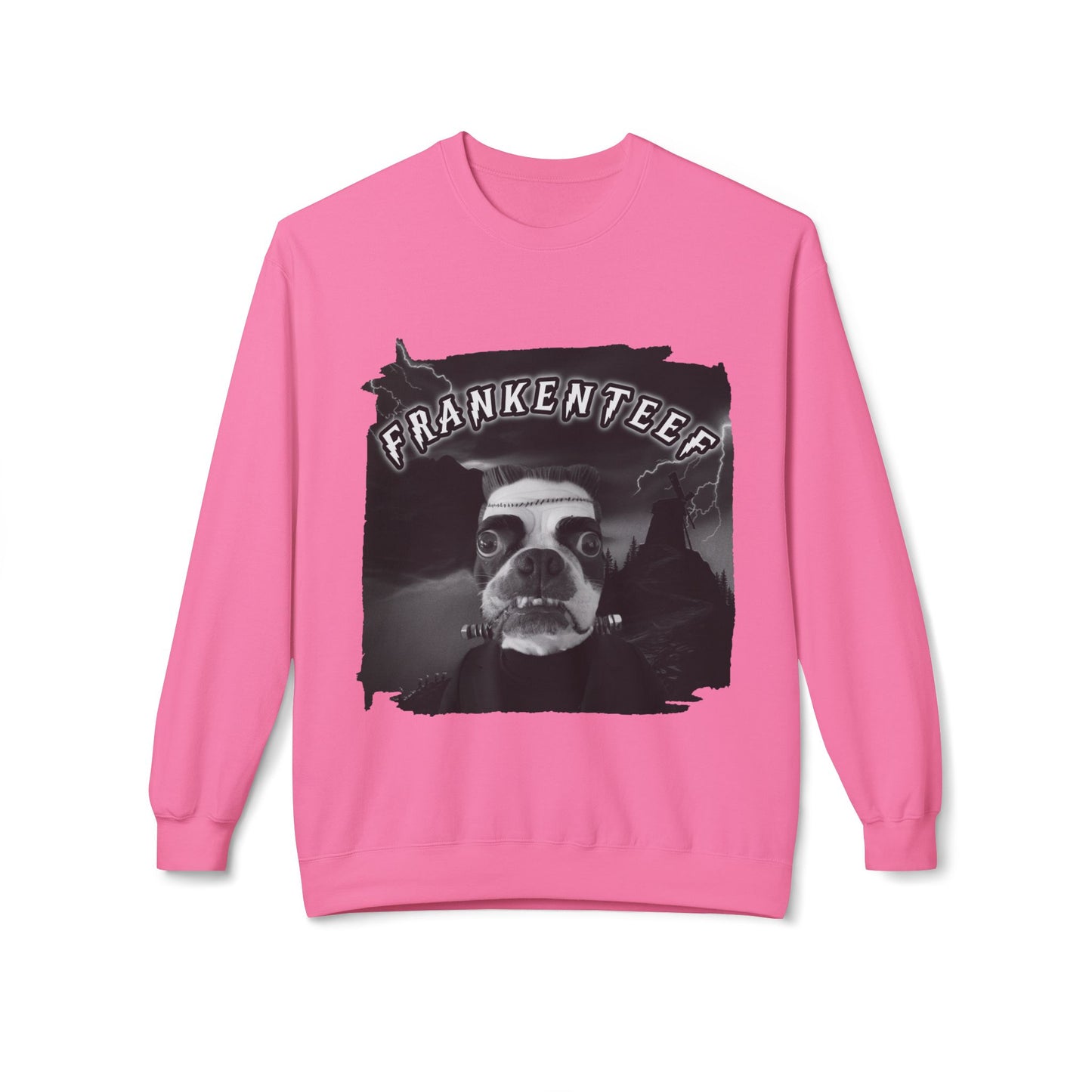 Frankenteef Crewneck Sweatshirt: Monster's Embrace