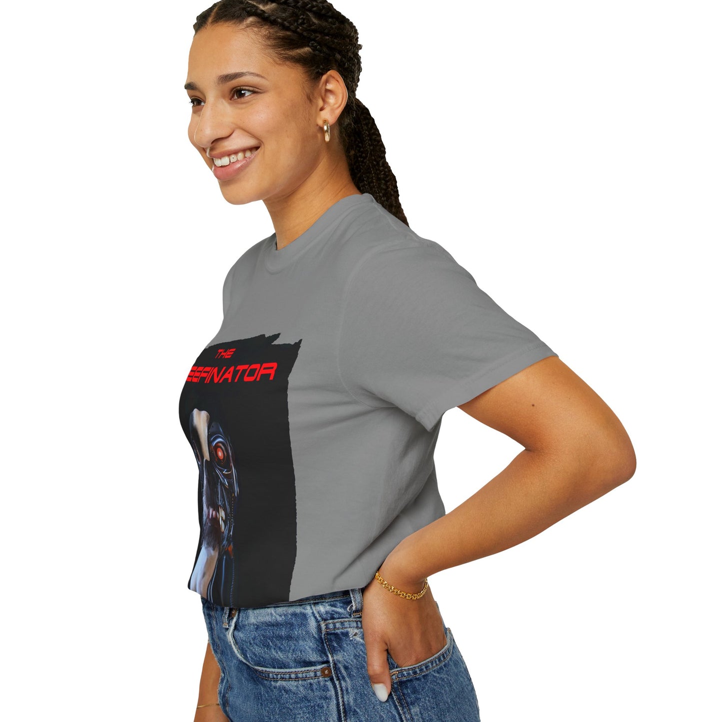 The Teefinator Unisex T-Shirt: Armor of Tomorrow