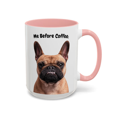 French Bulldog Before & After Coffee Mug