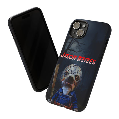 Masked Mischief: Jason Teefees Phone Case