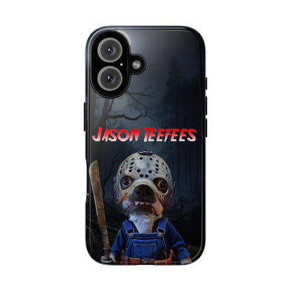 Masked Mischief: Jason Teefees Phone Case