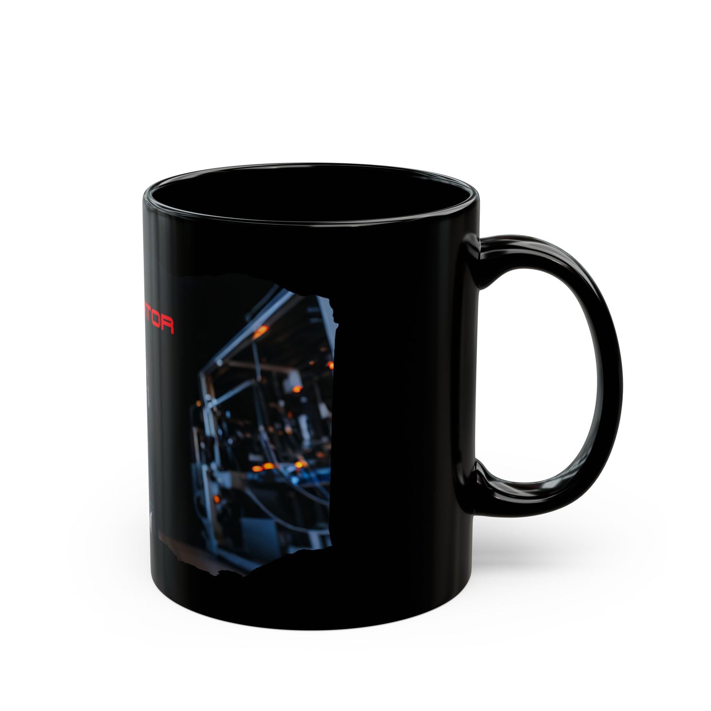 The Teefinator Coffee Mug: Morning Mission Fuel