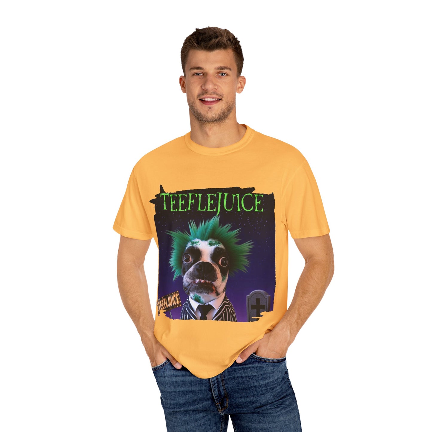 Teeflejuice Unisex T-Shirt: Stylishly Spooky Comfort