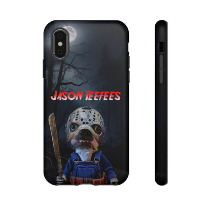 Masked Mischief: Jason Teefees Phone Case