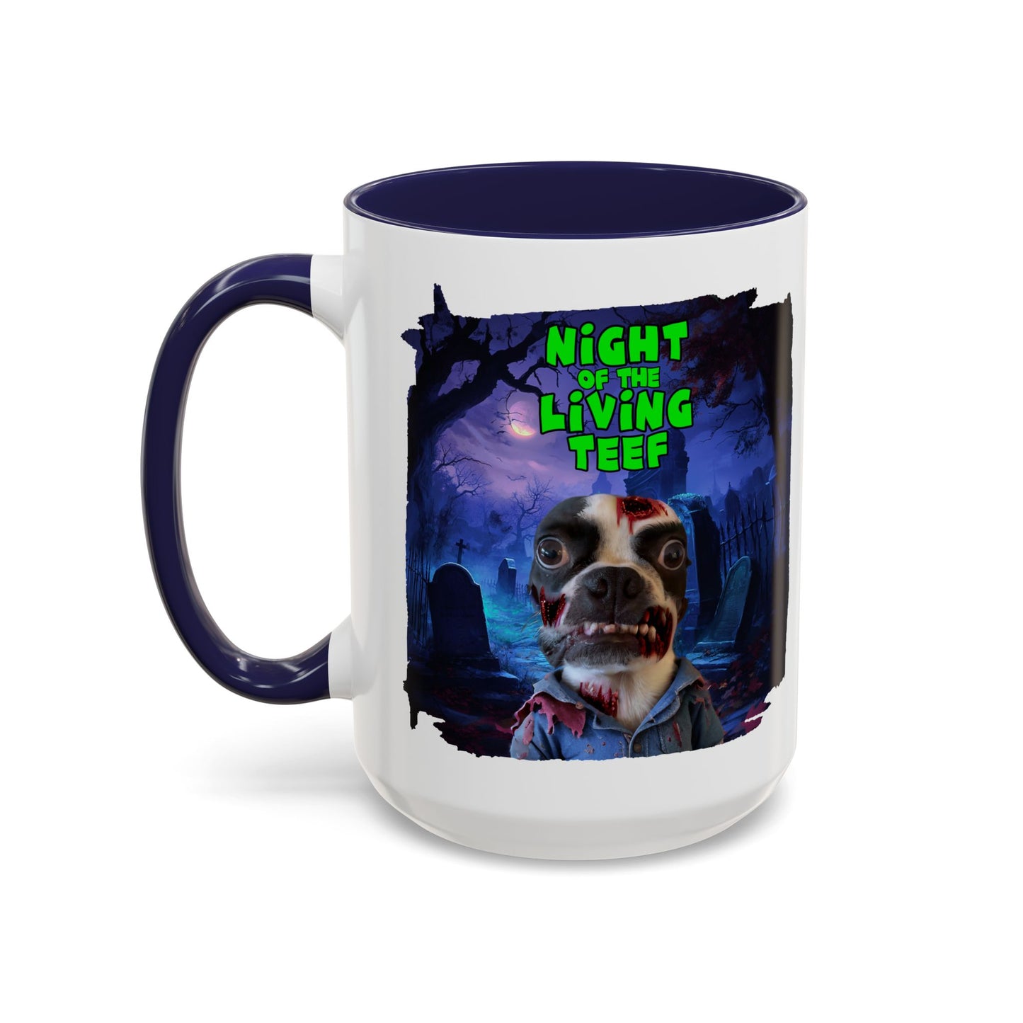 Night of the Living Teef Accent Mug: Zombie Sips