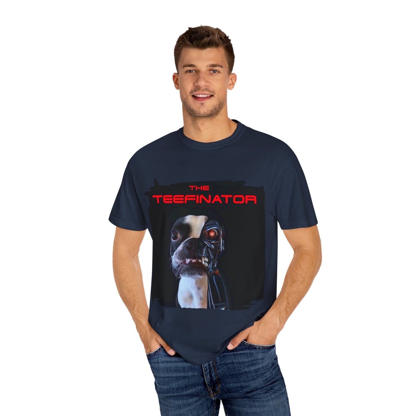 The Teefinator Unisex T-Shirt: Armor of Tomorrow