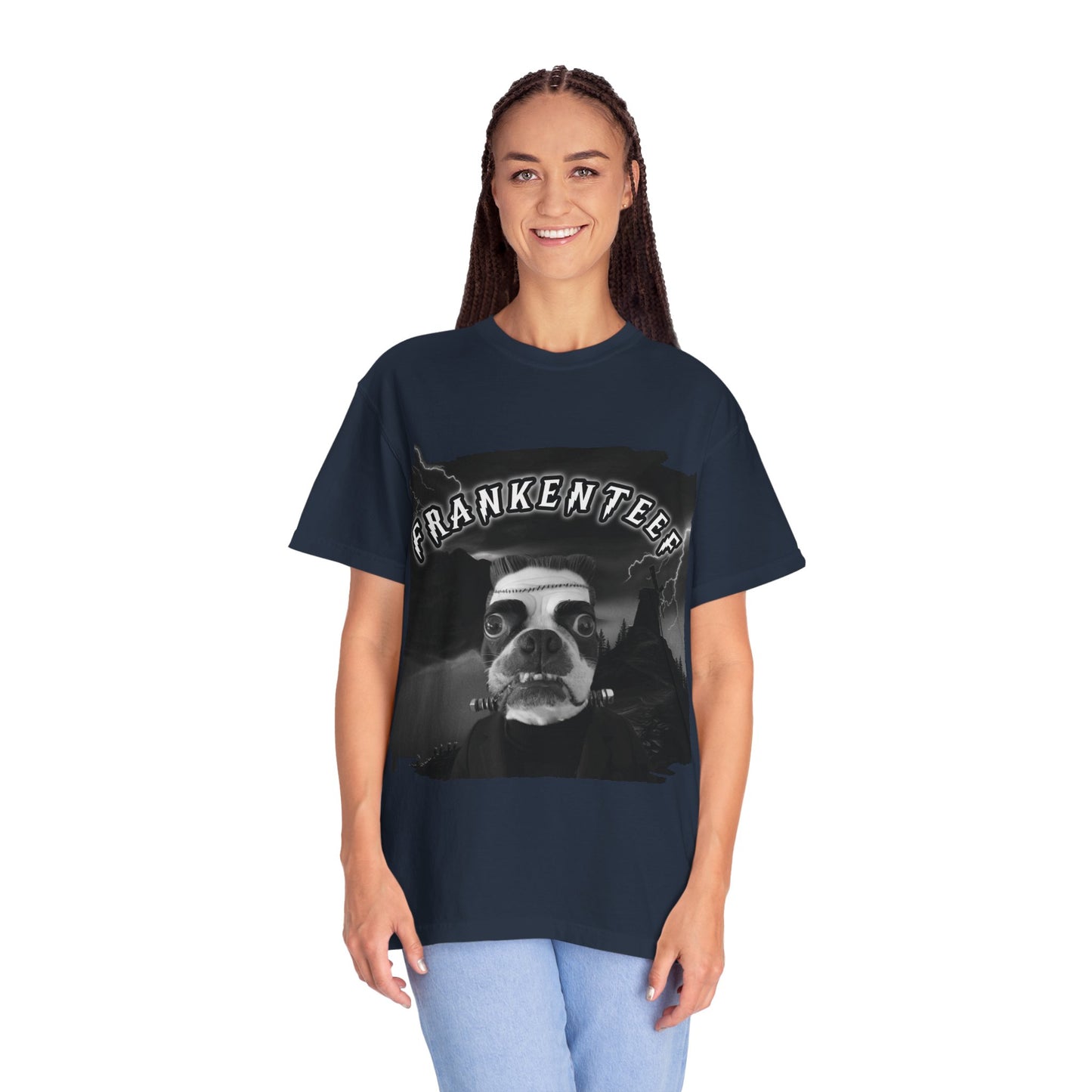Frankenteef Unisex T-Shirt: Classic Monster Charm