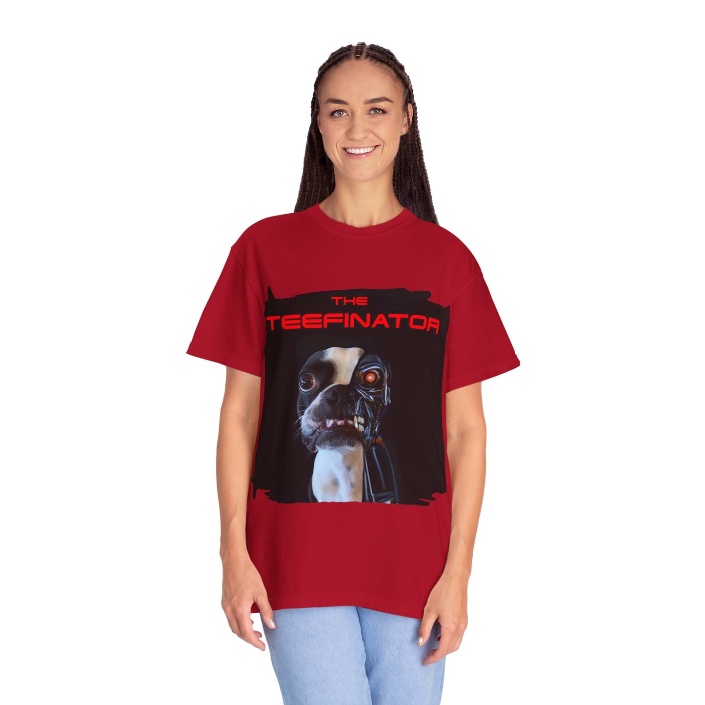 The Teefinator Unisex T-Shirt: Armor of Tomorrow